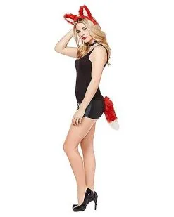 Spirit Halloween Faux Fur Fox Costume Kit