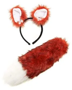 Spirit Halloween Faux Fur Fox Costume Kit 7 Spirit Halloween Faux Fur Fox Costume Kit -Easy Costumes Sales 01152339 c