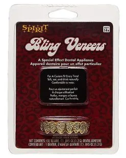 Spirit Halloween Golden Grillz Teeth 11 Spirit Halloween Golden Grillz Teeth -Easy Costumes Sales 01228238 e