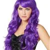 Spirit Halloween Purple Curls Wig 1 Spirit Halloween Purple Curls Wig -Easy Costumes Sales 01261635 a