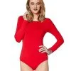 Spirit Halloween Long Sleeve Red Bodysuit -Easy Costumes Sales 01263813 a