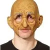 Spirit Halloween Chinless Old Man Half Mask