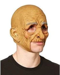 Spirit Halloween Chinless Old Man Half Mask 8 Spirit Halloween Chinless Old Man Half Mask -Easy Costumes Sales 01271469 c