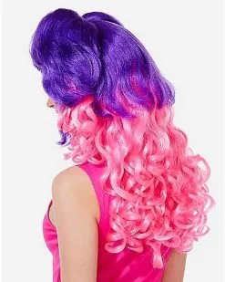Spirit Halloween Pink And Purple Wig -Easy Costumes Sales 01297589 c
