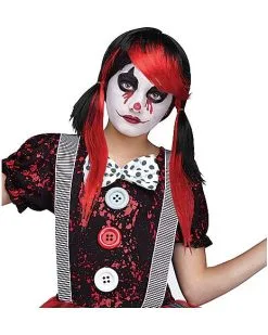 Spirit Halloween Kids Killer Clown Wig