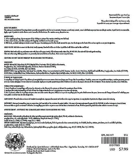 Spirit Halloween Killer Clown Makeup Kit 5 Spirit Halloween Killer Clown Makeup Kit - Image 3