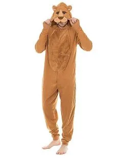 Spirit Halloween Adult Lion Union Suit