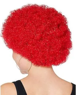 Spirit Halloween Red Curly Wig -Easy Costumes Sales 01340272 d