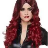 Spirit Halloween Burgundy Ombre Wig -Easy Costumes Sales 01340918 a