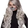 Spirit Halloween Gray Curly Wig -Easy Costumes Sales 01341072 a