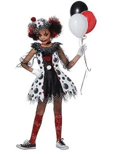 Spirit Halloween Kids Creepy Clown Costume -Easy Costumes Sales 01344928 a