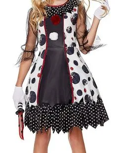 Spirit Halloween Kids Creepy Clown Costume -Easy Costumes Sales 01344928 d