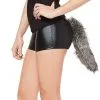 Spirit Halloween Grey Faux Fur Wolf Tail -Easy Costumes Sales 01357227 a