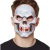 Spirit Halloween Doom EL Wire Light Up Skeleton Half Mask 1 Spirit Halloween Doom EL Wire Light Up Skeleton Half Mask -Easy Costumes Sales 01359488 a