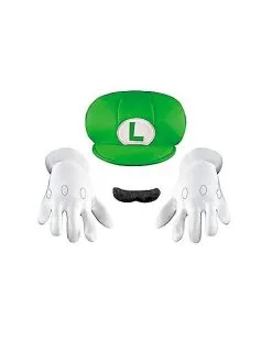 Spirit Halloween Kids Luigi Costume Kit - Nintendo 5 Spirit Halloween Kids Luigi Costume Kit - Nintendo -Easy Costumes Sales 01367879 b