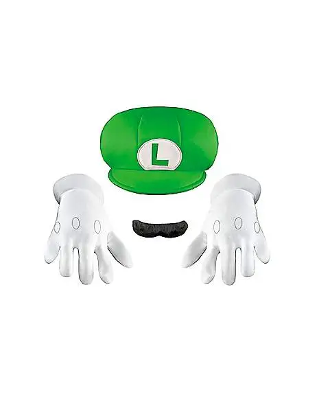 Spirit Halloween Kids Luigi Costume Kit - Nintendo 4 Spirit Halloween Kids Luigi Costume Kit - Nintendo - Image 2