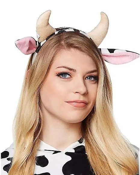 Spirit Halloween Cow Ear Headband 4 Spirit Halloween Cow Ear Headband - Image 2