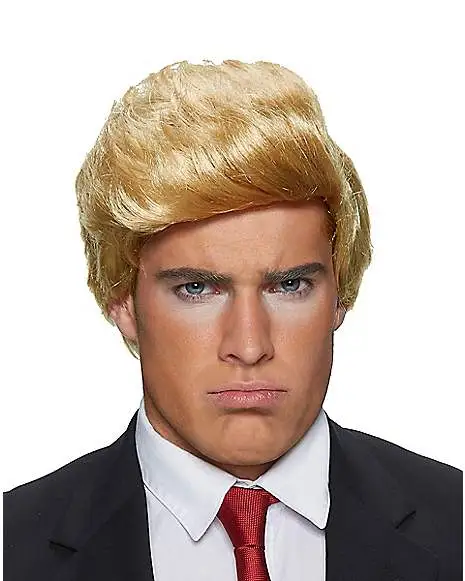 Spirit Halloween Flop Top Comb Over Wig 3 Spirit Halloween Flop Top Comb Over Wig