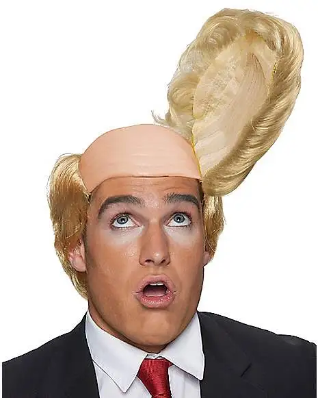 Spirit Halloween Flop Top Comb Over Wig 4 Spirit Halloween Flop Top Comb Over Wig - Image 2