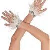 Spirit Halloween White Faux Feather Angel Gloves 1 Spirit Halloween White Faux Feather Angel Gloves -Easy Costumes Sales 01375658 a