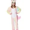 Spirit Halloween Kids Rainbow Unicorn One-Piece Costume 2 Spirit Halloween Kids Rainbow Unicorn One-Piece Costume -Easy Costumes Sales 01385780 a