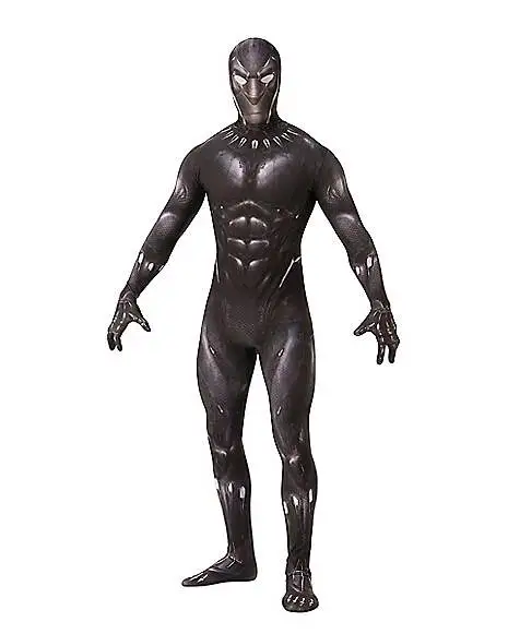 Spirit Halloween Adult Black Panther Skin Suit Costume - Marvel 3 Spirit Halloween Adult Black Panther Skin Suit Costume - Marvel