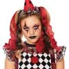 Spirit Halloween Red And Black Curly Clips Hair Extensions -Easy Costumes Sales 01403526 a