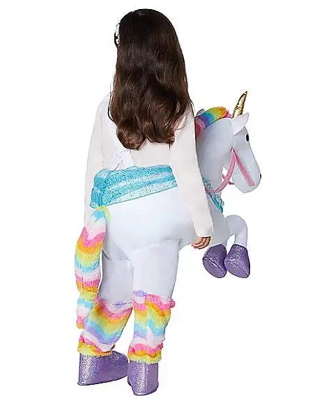 Spirit Halloween Toddler Unicorn Piggyback Costume 4 Spirit Halloween Toddler Unicorn Piggyback Costume - Image 2