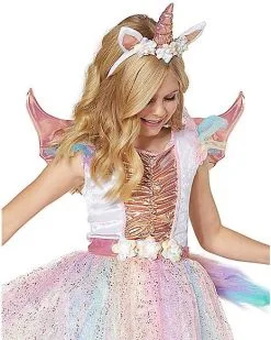 Spirit Halloween Kids Rosy Unicorn Costume 7 Spirit Halloween Kids Rosy Unicorn Costume -Easy Costumes Sales 01412121 c