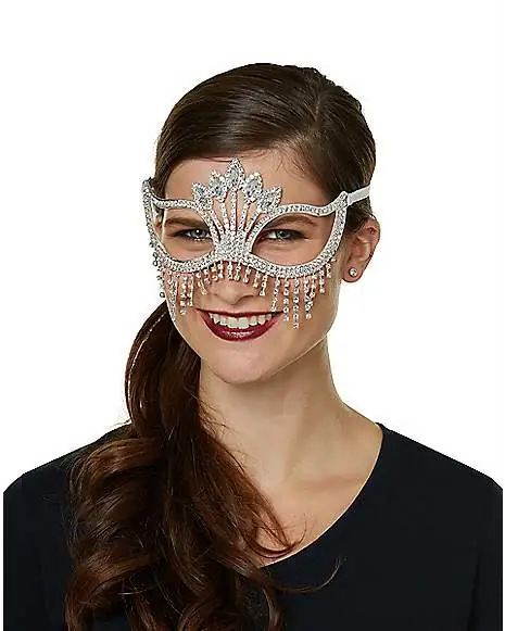 Spirit Halloween Diamond Eye Half Mask 3 Spirit Halloween Diamond Eye Half Mask