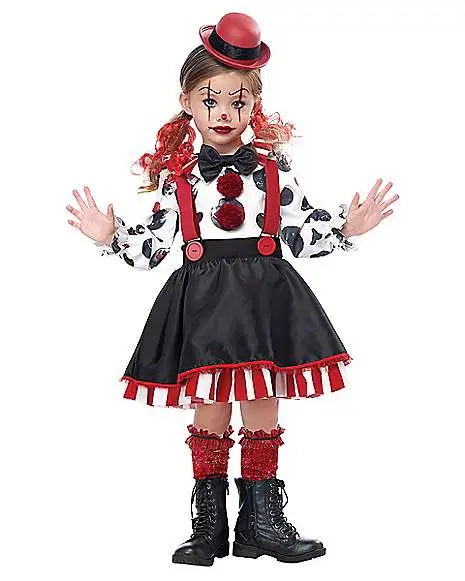 Spirit Halloween Toddler Kreepy Clown Costume 3 Spirit Halloween Toddler Kreepy Clown Costume