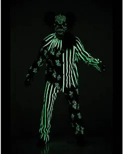 Spirit Halloween Kids Glow In The Dark Chaos Clown Costume 7 Spirit Halloween Kids Glow In The Dark Chaos Clown Costume -Easy Costumes Sales 01440726 c