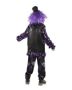 Spirit Halloween Kids Big Top Terror Clown Costume -Easy Costumes Sales 01440924 b