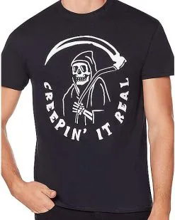 Spirit Halloween Creepin' It Real T Shirt -Easy Costumes Sales 01444033 c