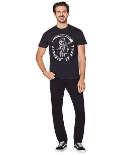 Spirit Halloween Creepin' It Real T Shirt -Easy Costumes Sales 01444033 d