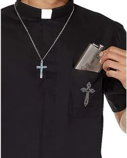 Spirit Halloween Priest Costume Kit 8 Spirit Halloween Priest Costume Kit -Easy Costumes Sales 01445113 c