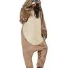 Spirit Halloween Adult Faux Fur Sloth Union Suit 1 Spirit Halloween Adult Faux Fur Sloth Union Suit -Easy Costumes Sales 01447309 a