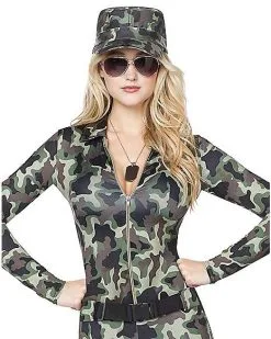 Spirit Halloween Adult Camo Catsuit Costume -Easy Costumes Sales 01464775 c