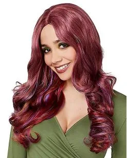 Spirit Halloween Earth Tones Curls Wig