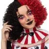 Spirit Halloween Red And Black Curly Wig -Easy Costumes Sales 01467588 a