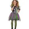 Spirit Halloween Kids Glow In The Dark Neon Clown Costume -Easy Costumes Sales 01472075 a