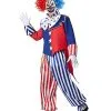 Spirit Halloween Adult Patriotic Clown Costume -Easy Costumes Sales 01474337 a