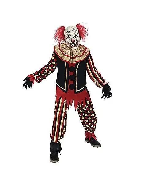 Spirit Halloween Kids Cursed Clown Costume 3 Spirit Halloween Kids Cursed Clown Costume - Image 2