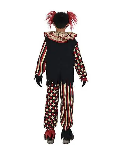 Spirit Halloween Kids Cursed Clown Costume 5 Spirit Halloween Kids Cursed Clown Costume - Image 4
