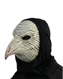 Spirit Halloween Hooded Bird Full Mask -Easy Costumes Sales 01488386 c