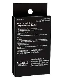 Spirit Halloween Leopard Print Press On Nails -Easy Costumes Sales 01492263 d