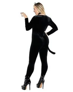 Spirit Halloween Adult Fierce Feline Catsuit Costume 9 Spirit Halloween Adult Fierce Feline Catsuit Costume -Easy Costumes Sales 01493873 d