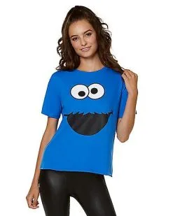 Spirit Halloween Adult Cookie Monster T Shirt - Sesame Street
