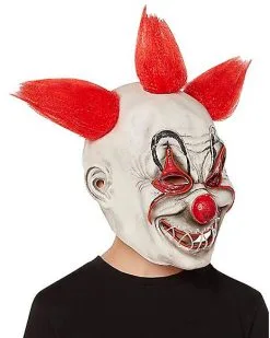 Spirit Halloween Kids Light-Up Krazy Clown Mask -Easy Costumes Sales 01498385 c