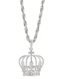 Spirit Halloween Crown Necklace